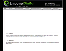 Tablet Screenshot of empowerdigital.com